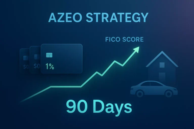Leverage the AZEO Strategy to Buy a House or Car