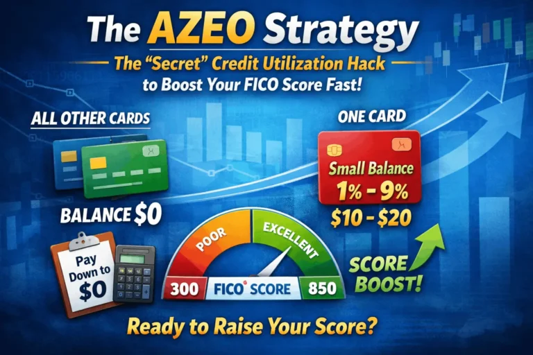 AZEO Method for Credit Score Boost